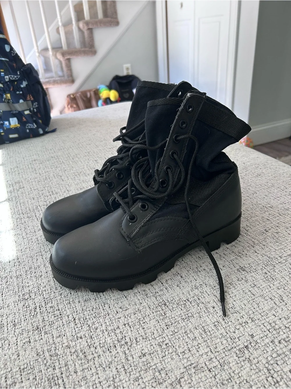 Rothco Black Tactical Lace-Up Combat Boots